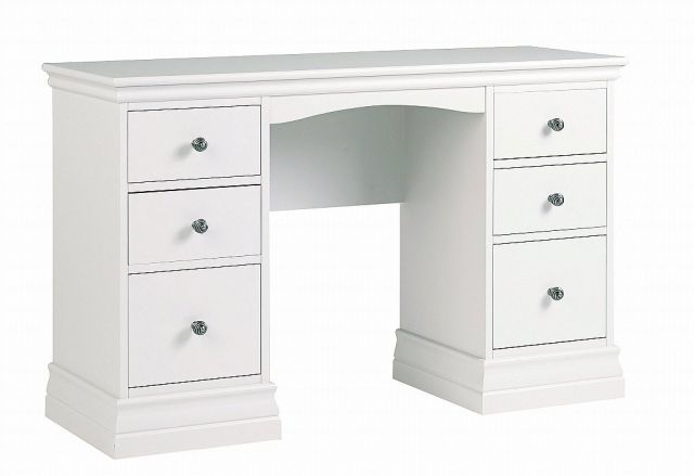 Corndell Annecy Double Pedestal Dressing Table