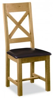 Global Home Collection 27 Cross Back Dining Chair