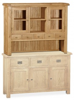 Global Home Collection 27 Large Hutch Cabinets & Display Unit
