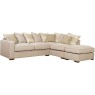 Buoyant Chicago Pillow Back 2 Piece Chaise With Stool