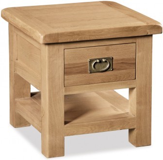 Global Home Collection 27 With Drawer Lamp Table